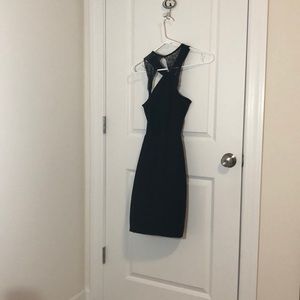 LBD w, lace & open back